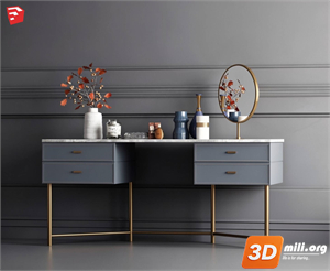 Dressing Table Skp Files 